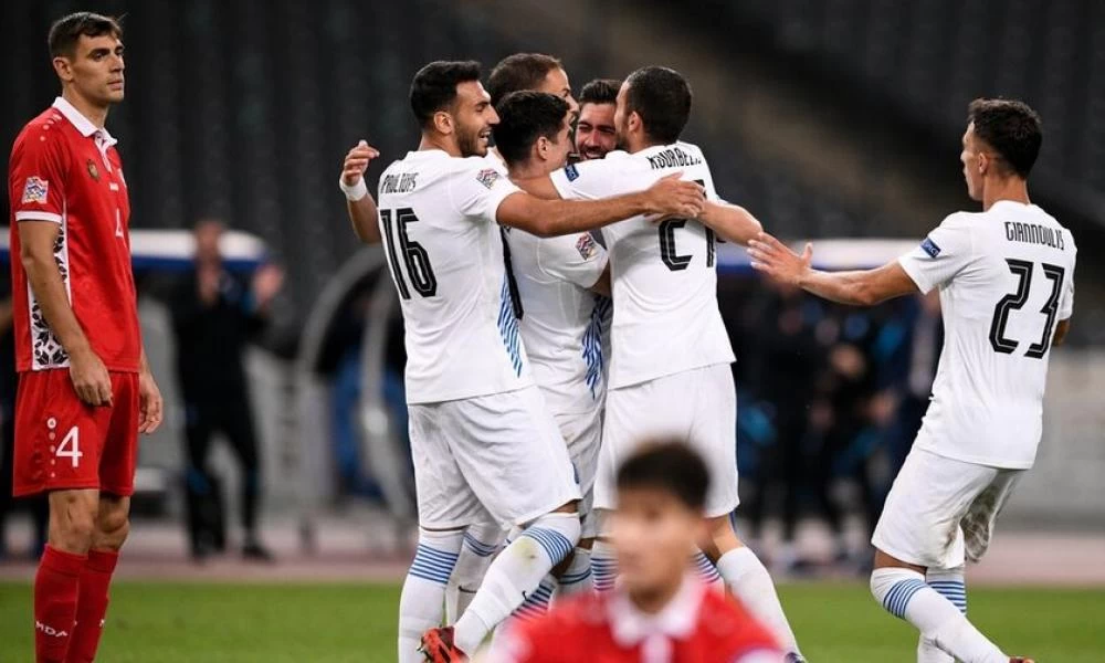 Ελλάδα – Μολδαβία 2-0: Καθάρισε σε ένα πεντάλεπτο